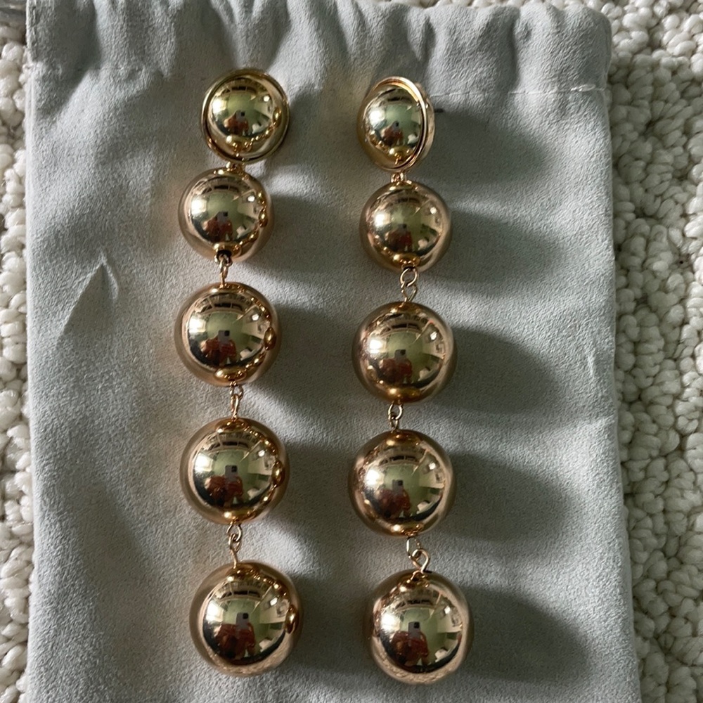 Zara bubble earrings